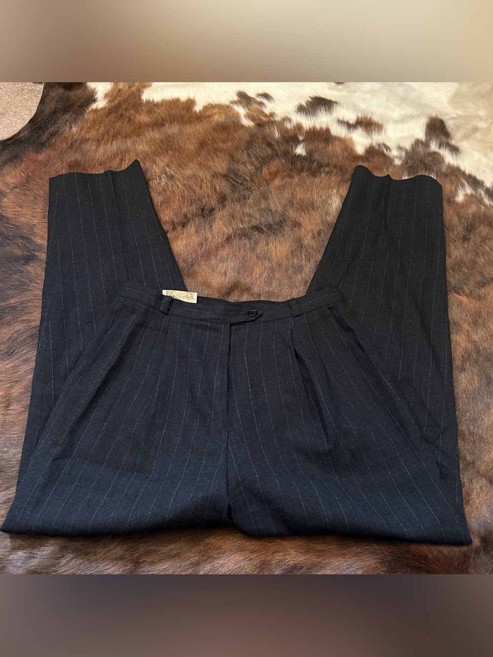 Vintage pinstriped pants